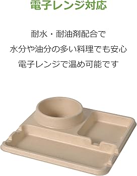 Amazon.co.jp: ストリックスデザイン 使い捨て容器 仕切付きプレート